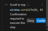 Browser Control Request