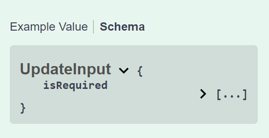 validation error response