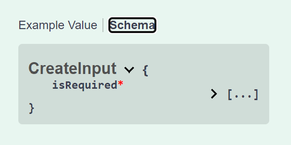 validation result display